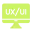 Simple green speech bubble icon on a white background representing chat or messaging.